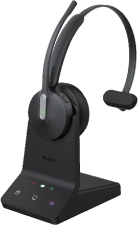 Casque Yealink sur sa base